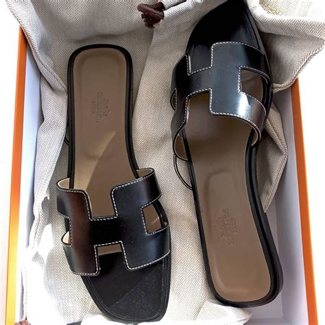 hermes black orans